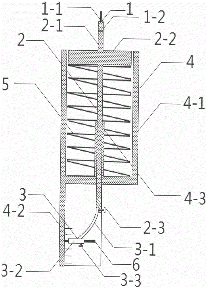 Portable mechanical hyperalgesia measuring apparatus