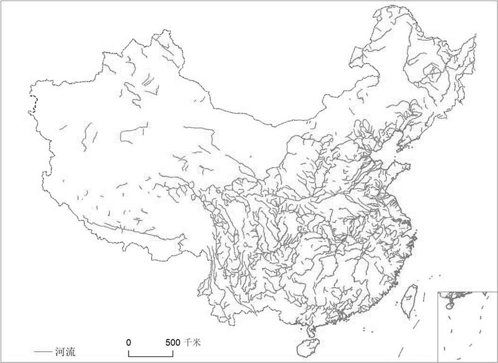 River light pollution index extraction method based on noctilucent remote sensing image