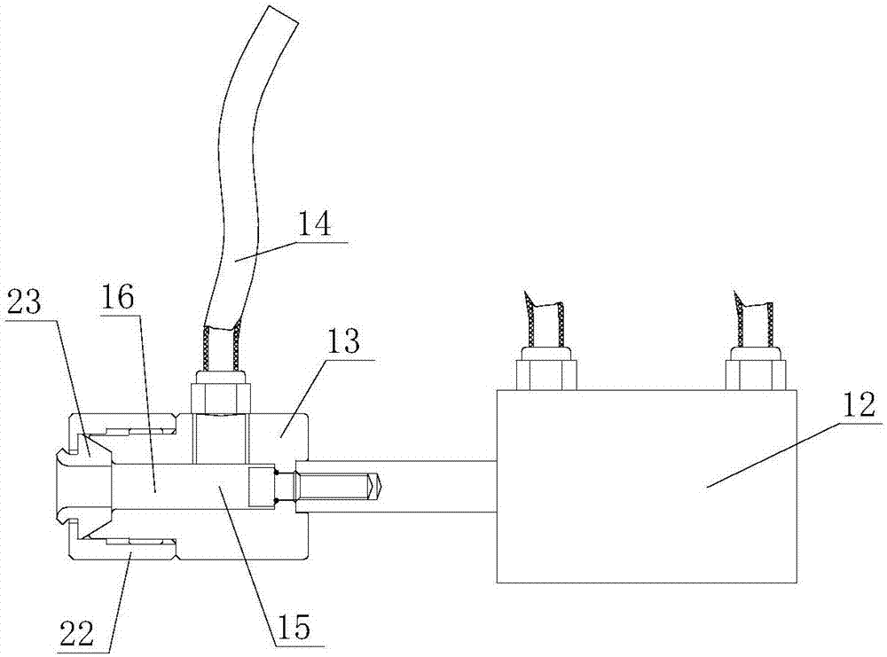 Filter black plastic leak hunting device