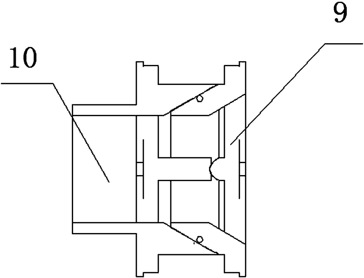 A new type of air-cooled air duct quick connection mechanism