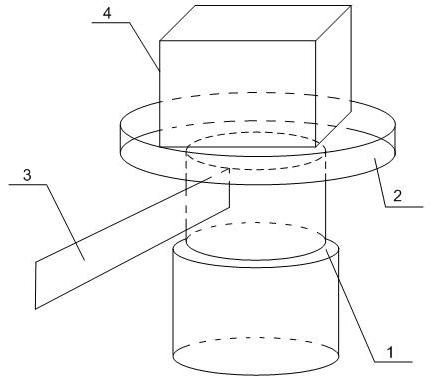 Flexible spacecraft ground control test platform and test method