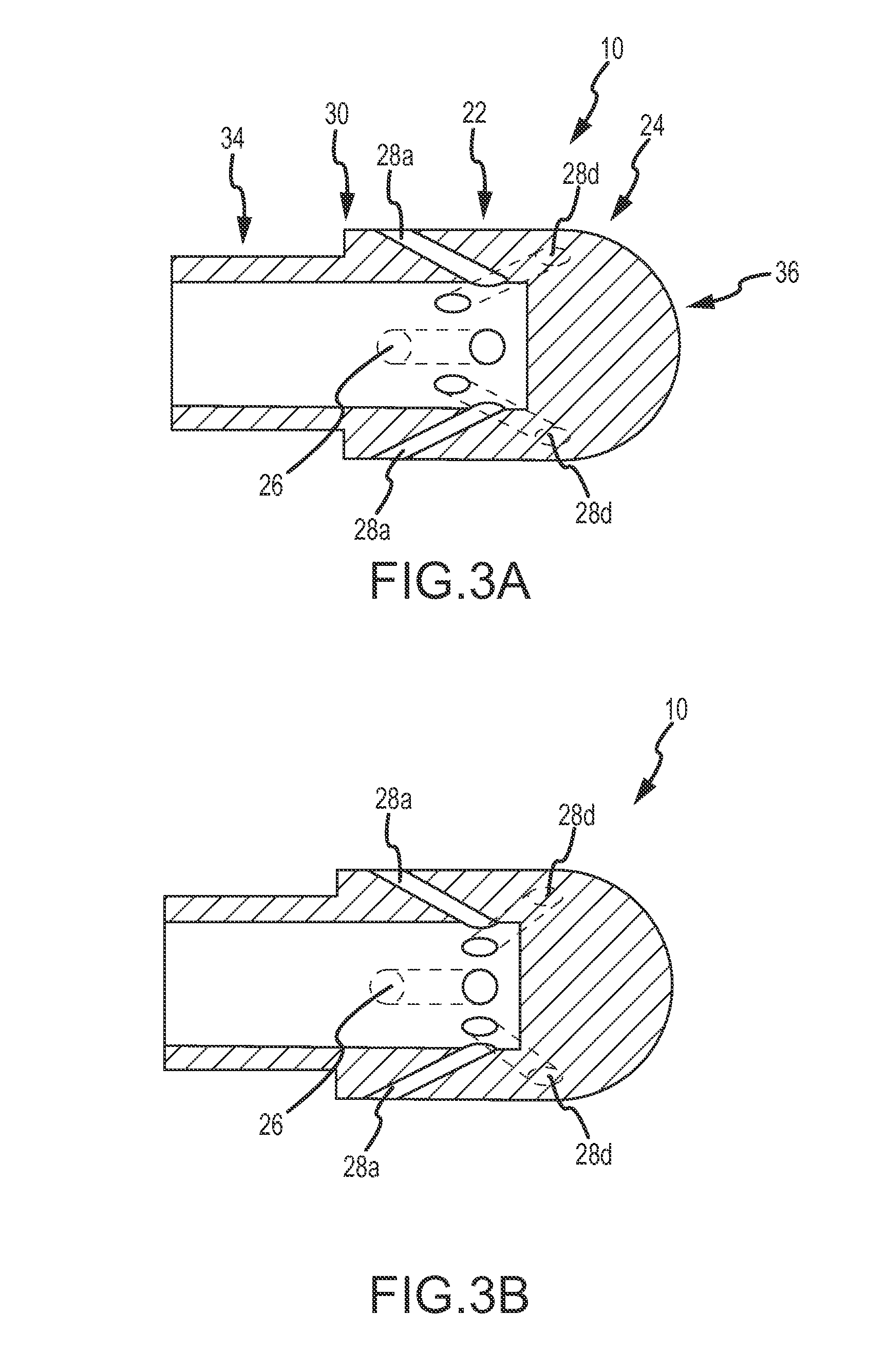 Irrigated ablation electrode having proximal direction flow