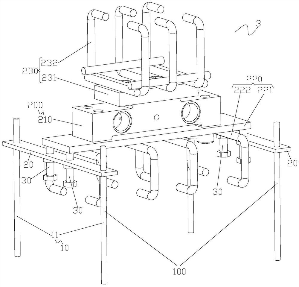 Position adjusting mechanism, sensor assembly and dynamic truck scale system