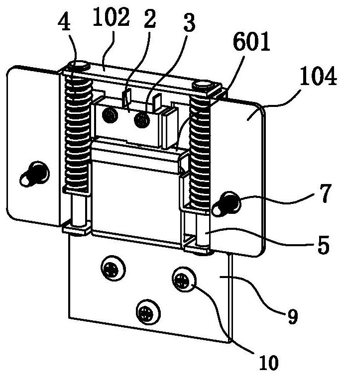 Wall-mounted weight monitoring device and water storage type electric water heater and wall-mounted storage rack thereof