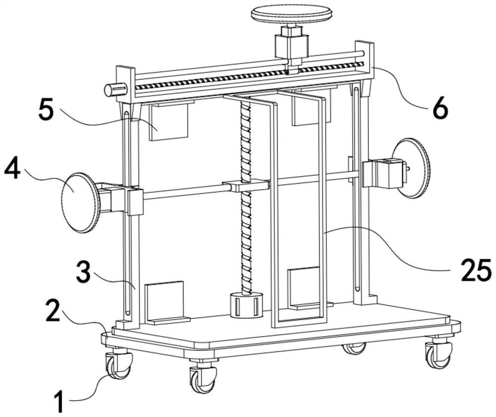 Safe wall dismantling device with human body protection function