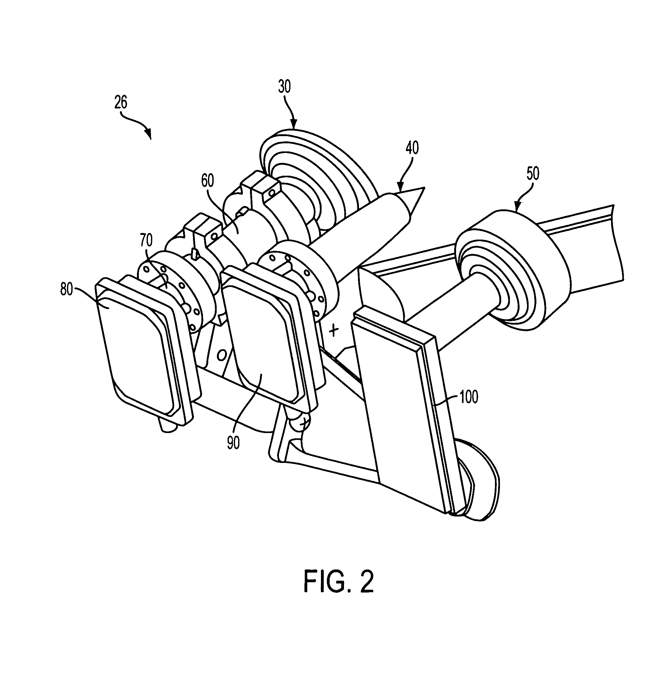 Feed assembly for multi-beam antenna with non-circular reflector, and such an assembly that is field-switchable between linear and circular polarization modes