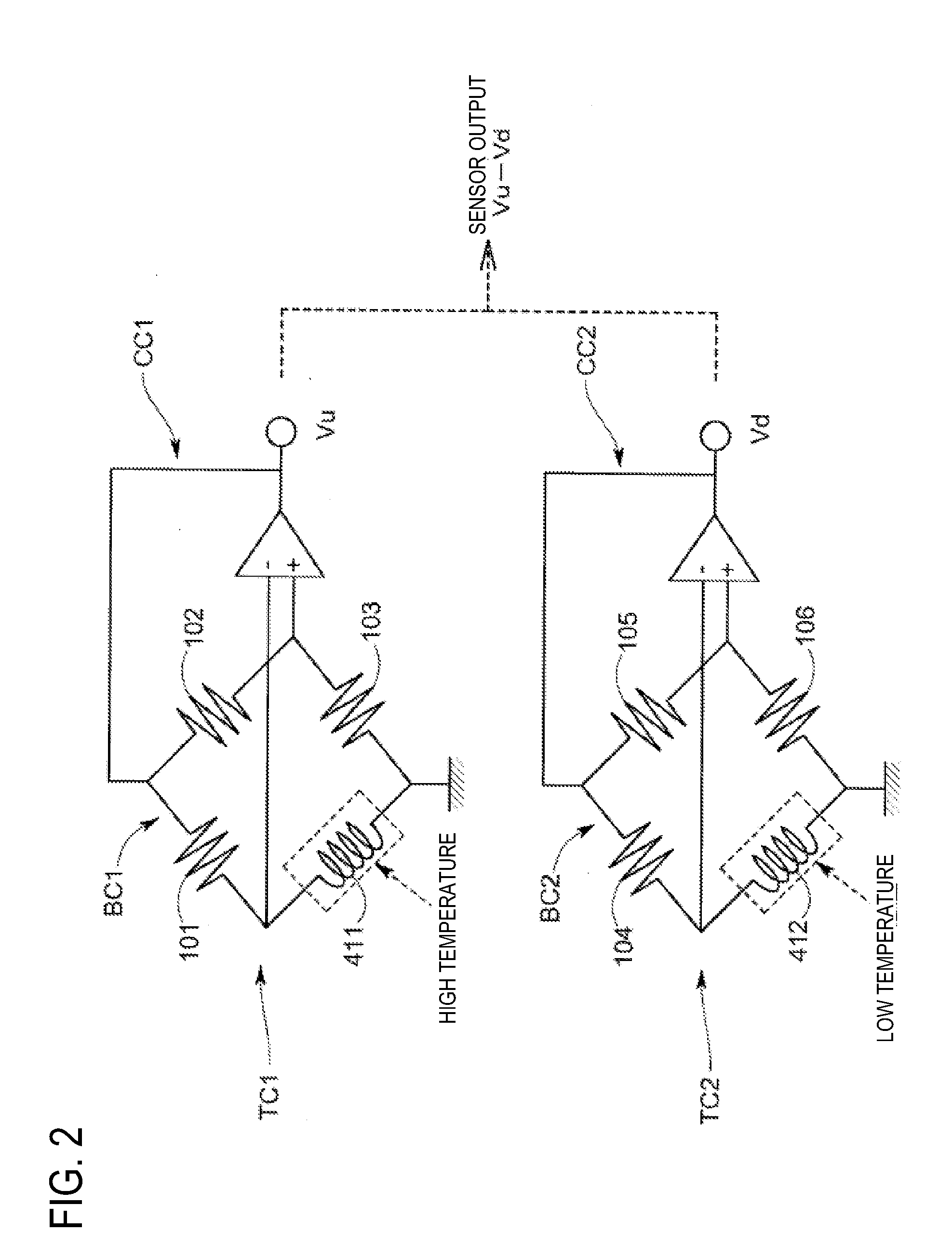 Thermal flow rate sensor