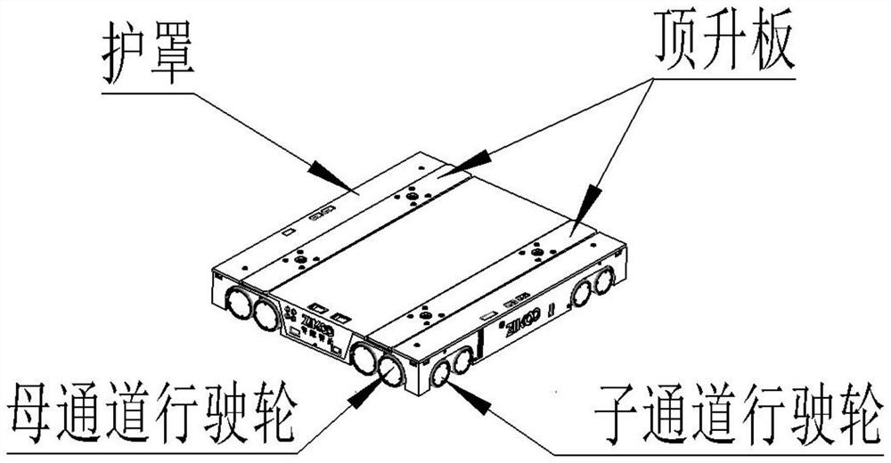 Efficient dense warehousing system based on four-way shuttle vehicle and elevator