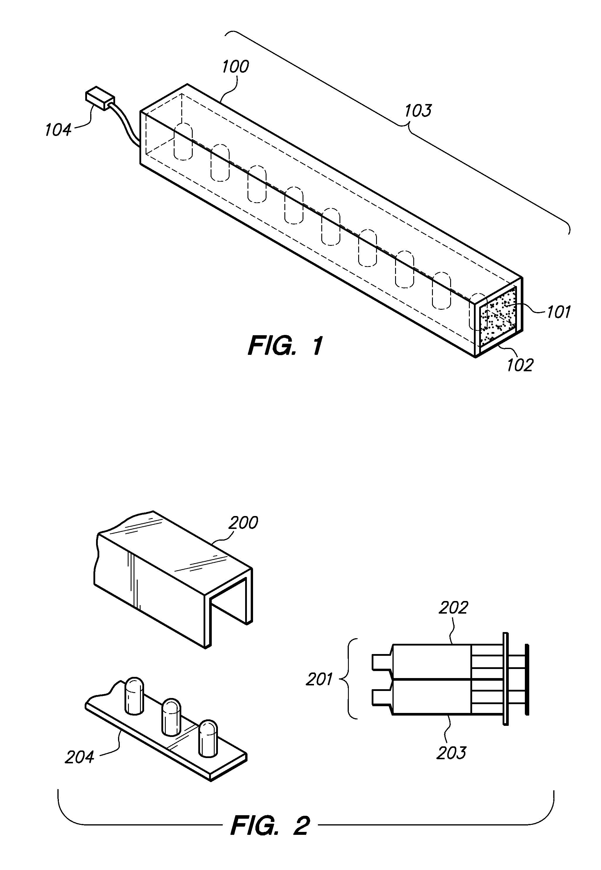 Flexible Light Bar With Epoxy