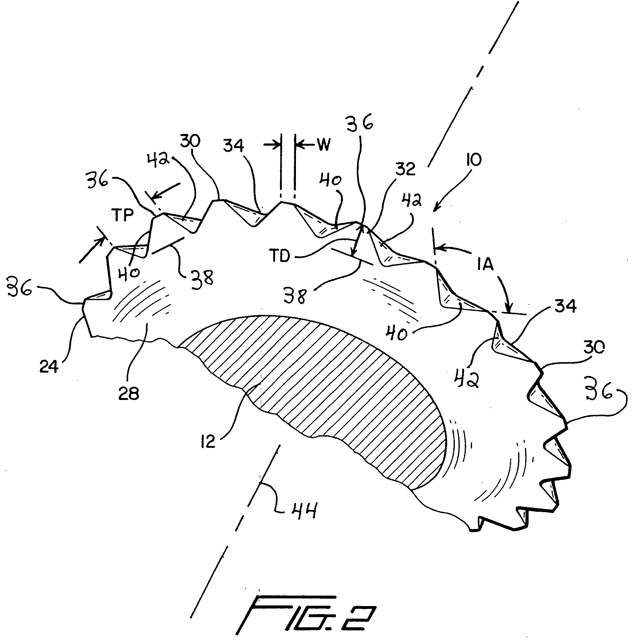 Threaded fastener for use within multiple substrates