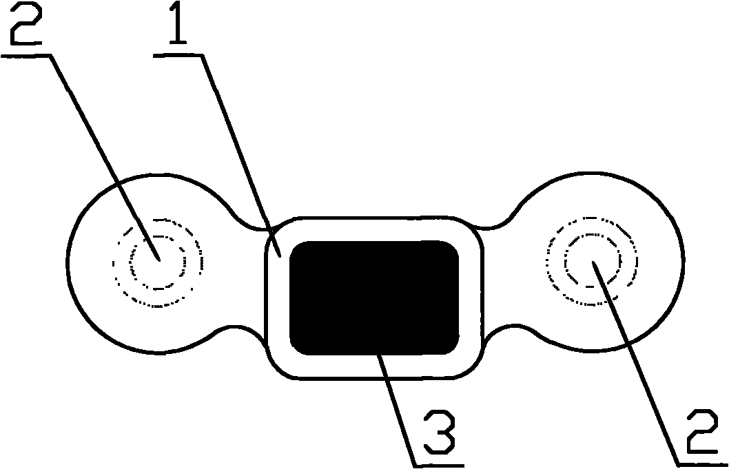 Micro titanium plate magnetic attachment