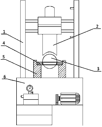 Novel inner bore machining device