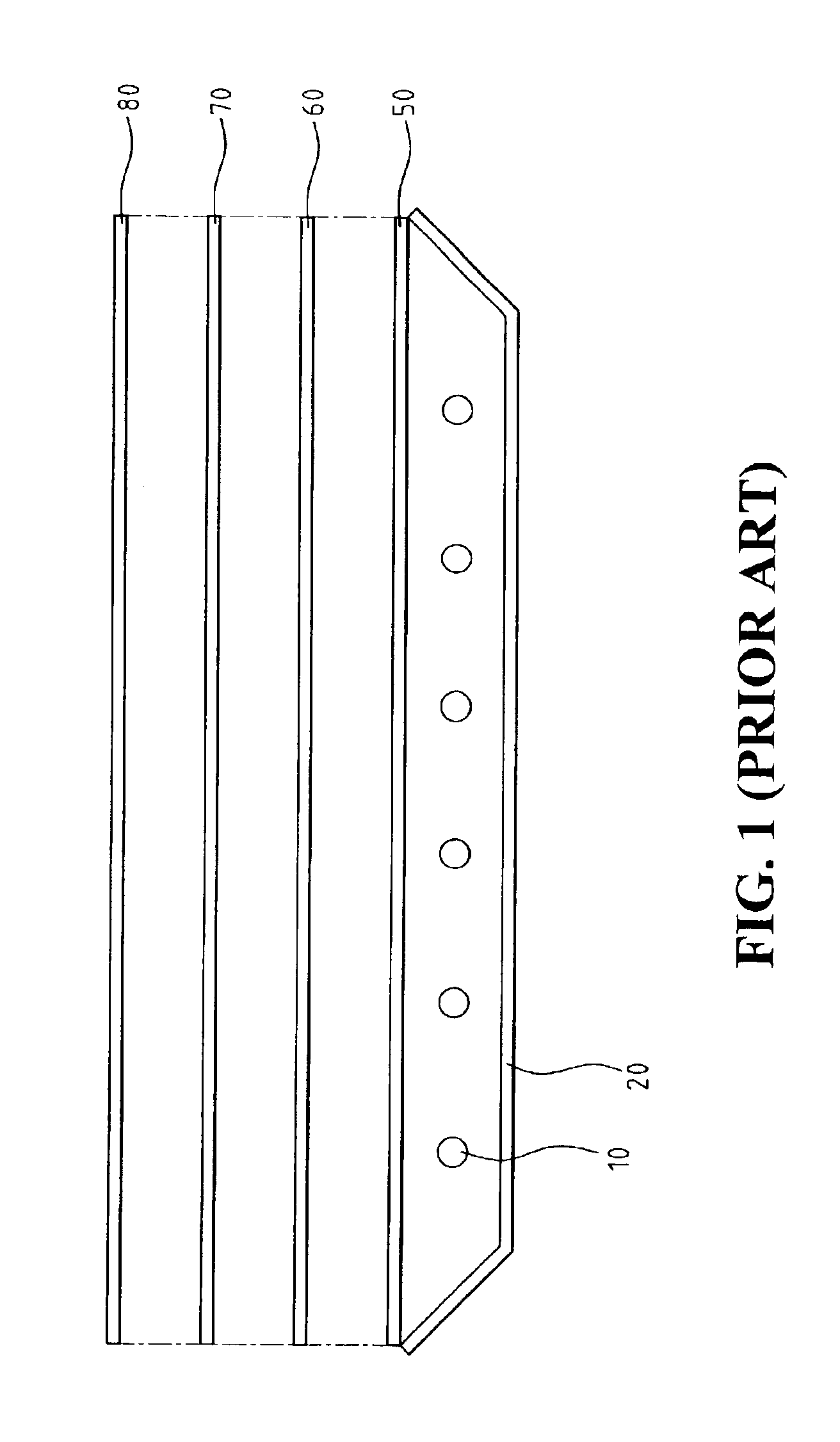 Direct-lighting type back light unit