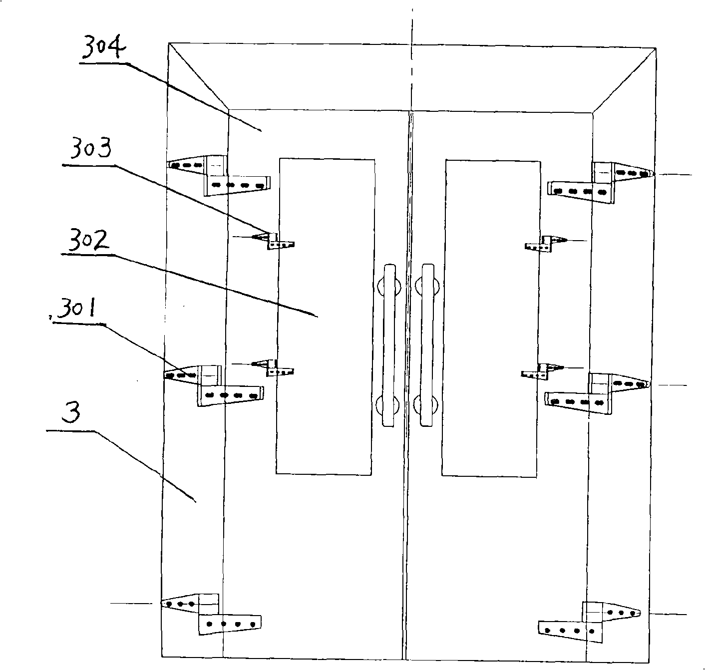 Energy-saving explosion-proof drying furnace and its drying monitoring system