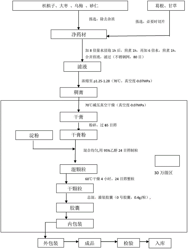 Traditional Chinese medicine healthcare preparation with protection effect on chemical liver injury and preparing method thereof