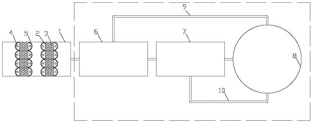 A biochemical treatment process for coking wastewater