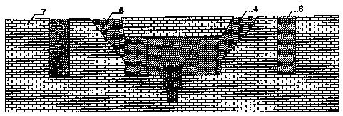 Ceramic particle multi-scale reinforced metal matrix composite wear-resistant rake tooth head and preparation method thereof