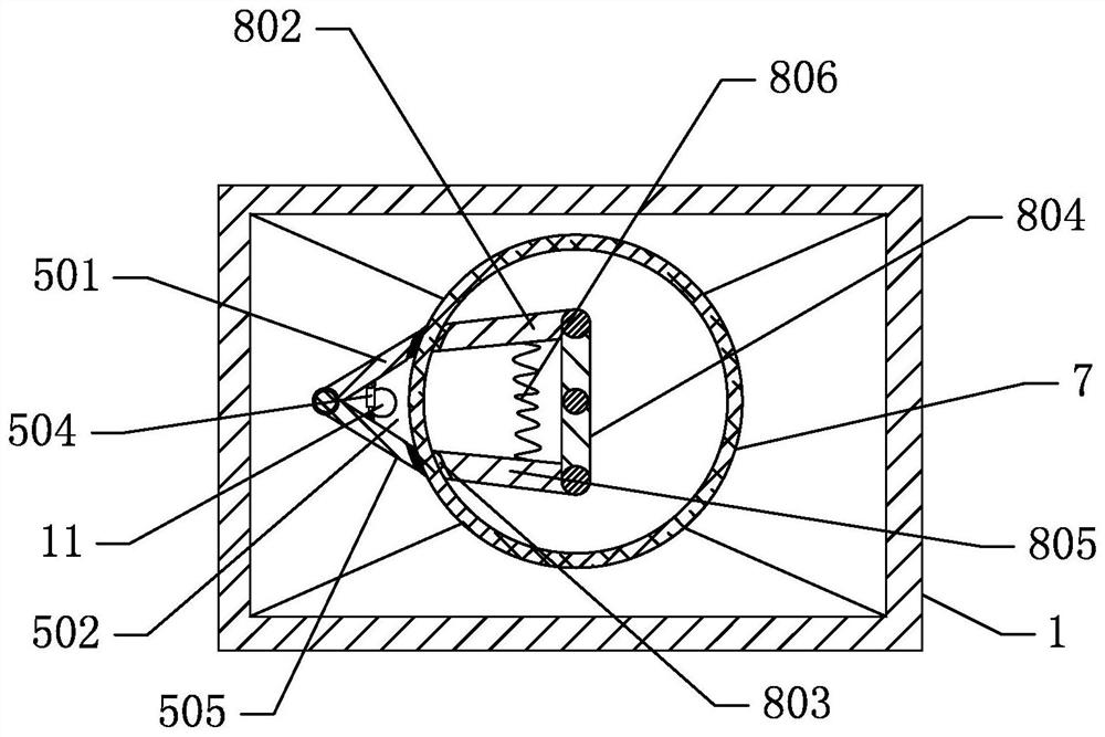 An industrial dust removal device with intelligent control partition