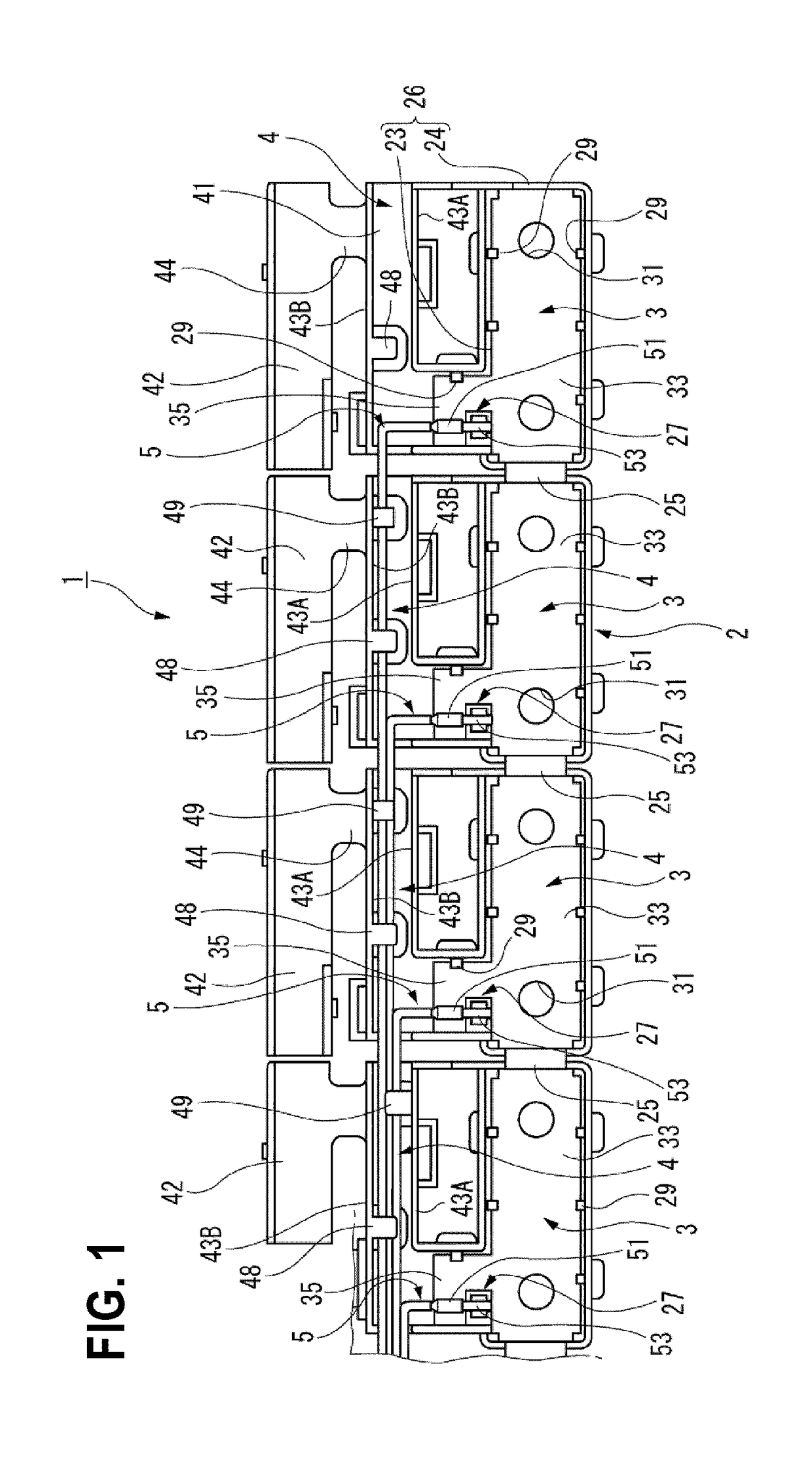 Bus bar module and bus bar module manufacturing method