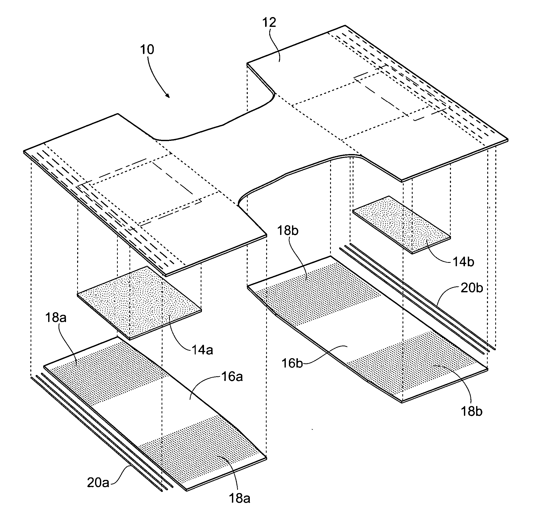 Pants type product and method of making the same