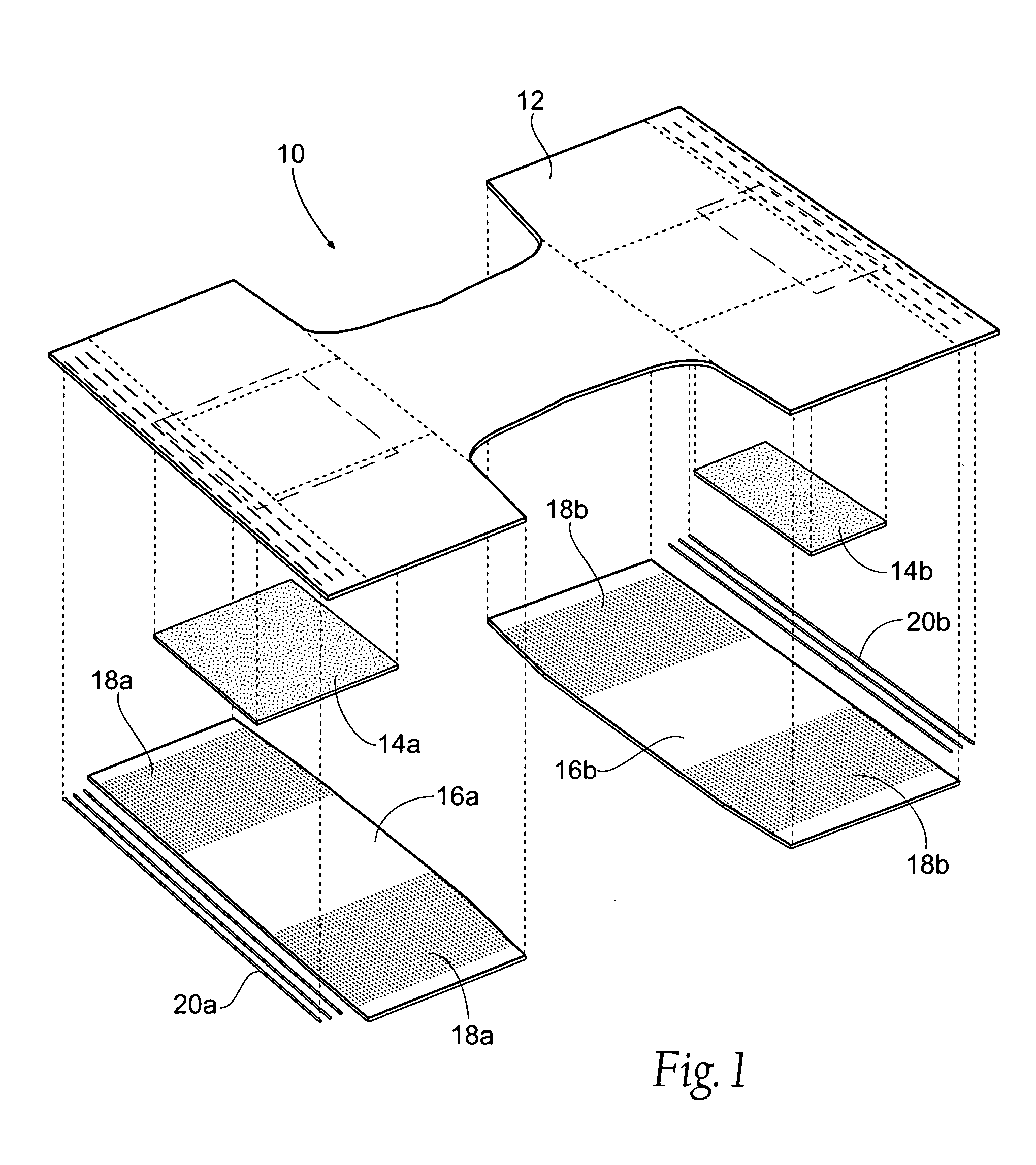 Pants type product and method of making the same