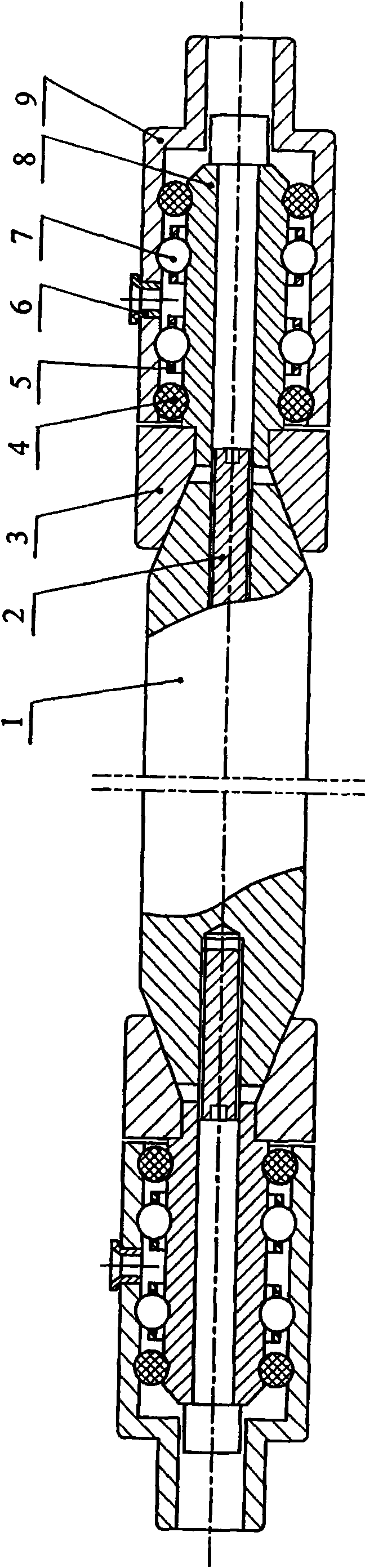 Drawing frame shaft housing