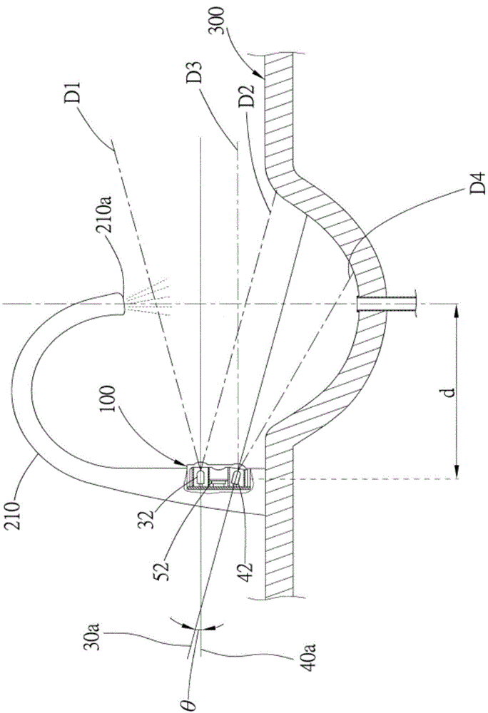 Infrared ray induction device and inductive faucet comprising same