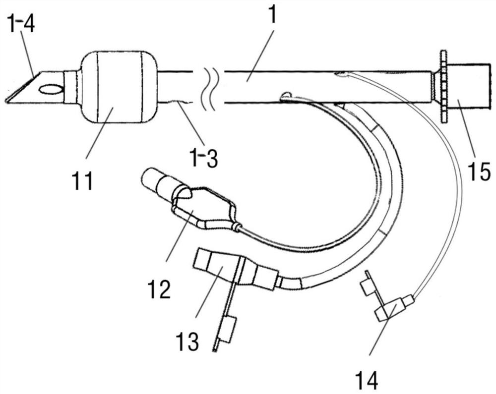 Novel plugging device capable of realizing visual bronchus plugging and positioning and visual observation at any time during operation