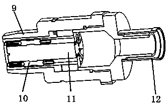 A train coupler connector with network functionality