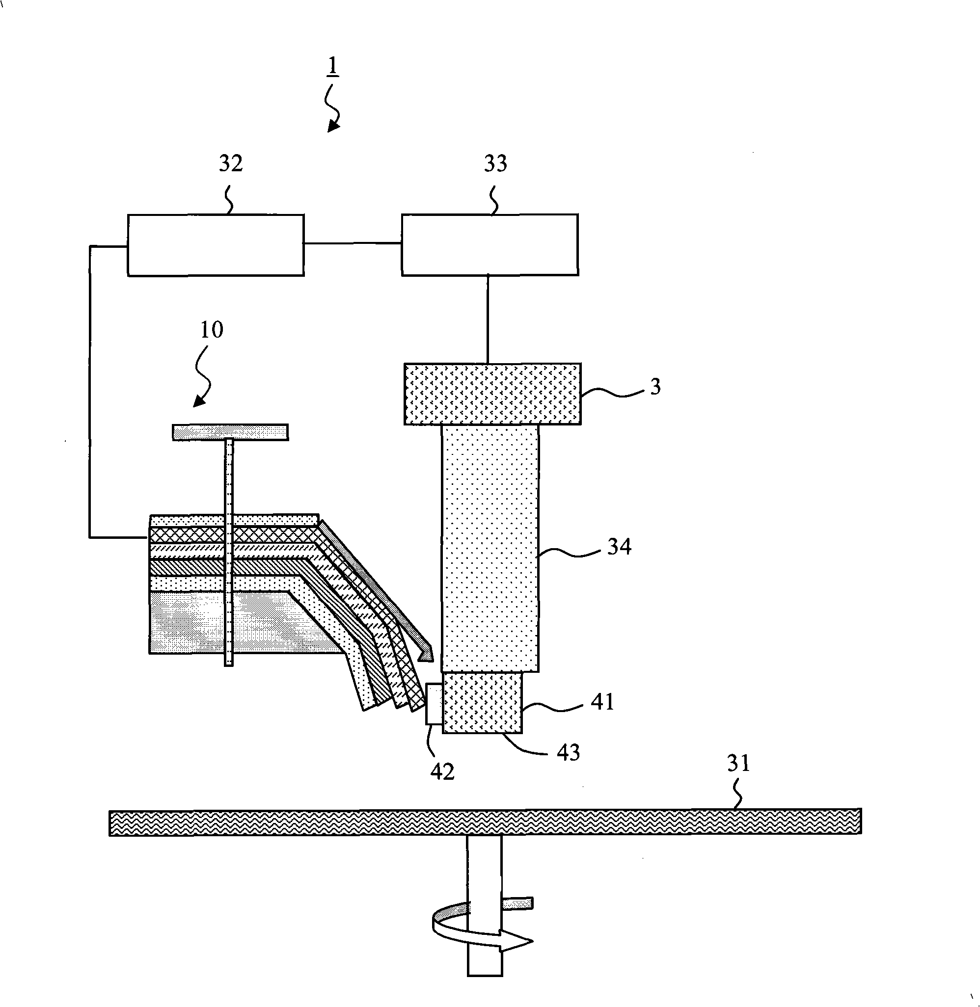 Probe assembly, device for lapping bar and method for lapping bar