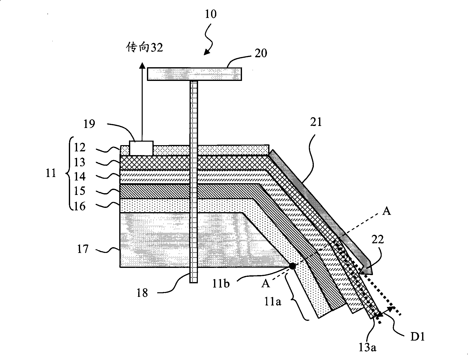 Probe assembly, device for lapping bar and method for lapping bar