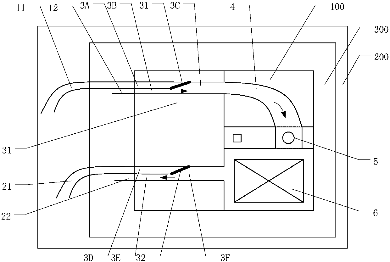 Particle matter concentration detecting device and method and air processing device