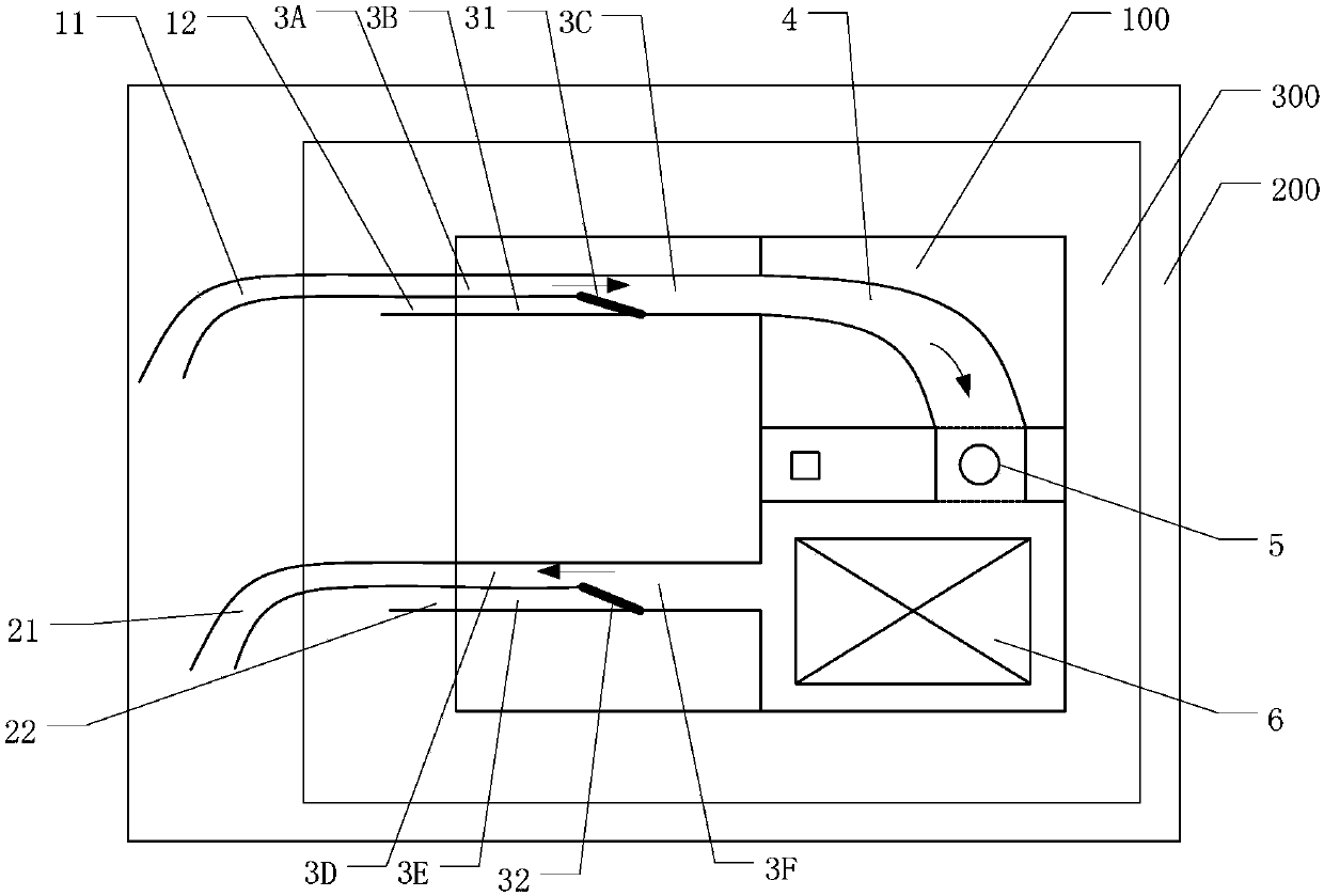 Particle matter concentration detecting device and method and air processing device