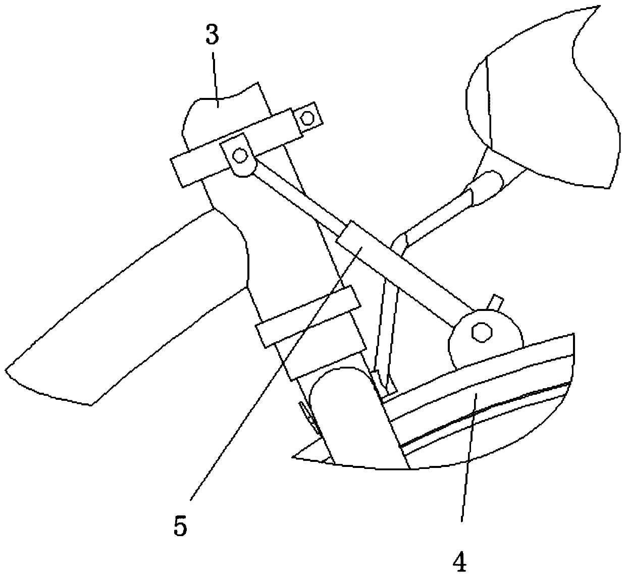 Bicycle front frame with anti-corrosion performance