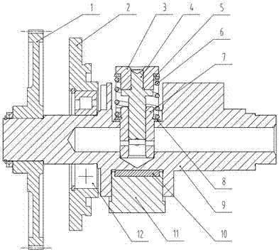 Gear Transmission Device with Overspeed Circular Displacement Output Function