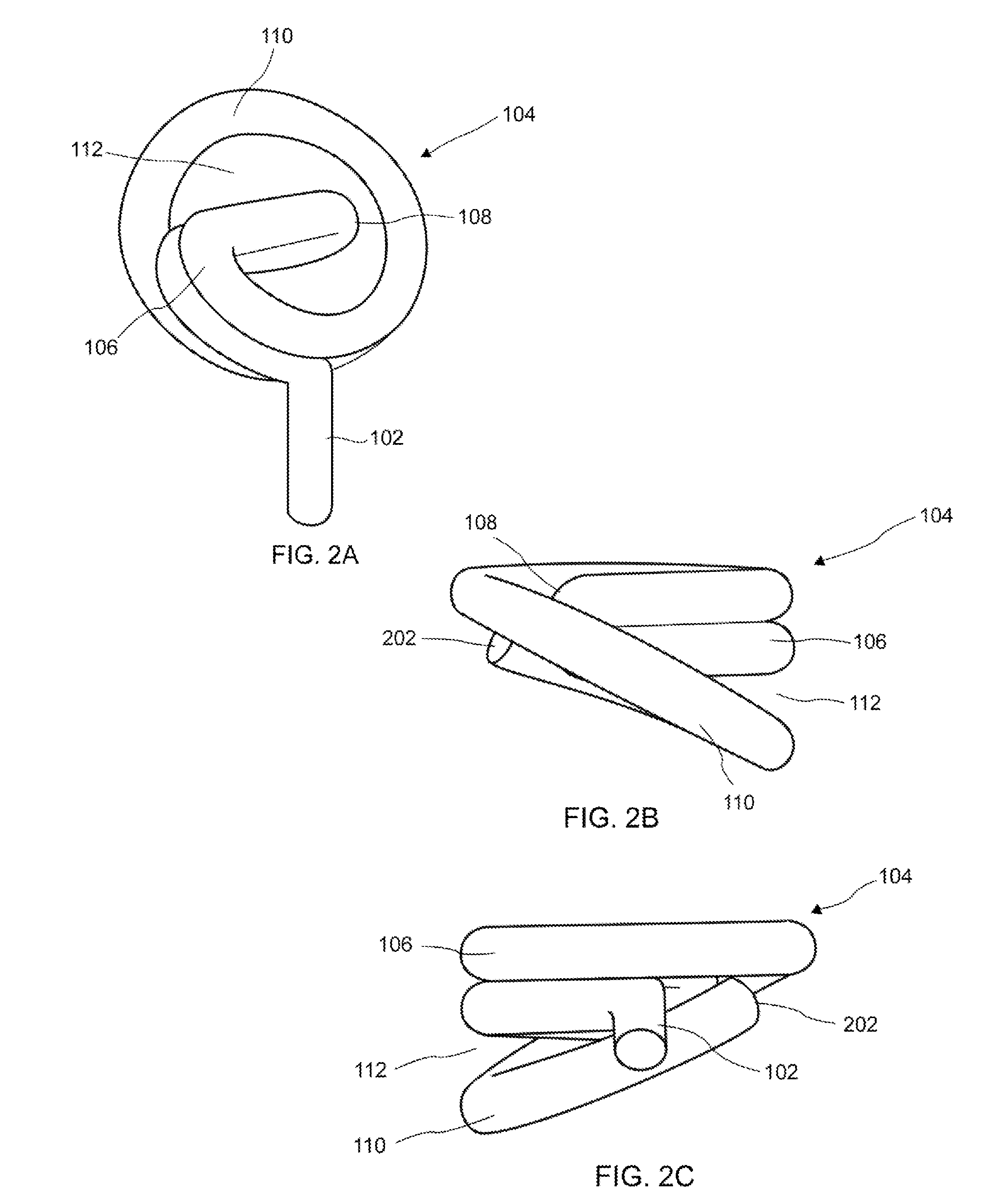 Non-releasable Line Fastening Device