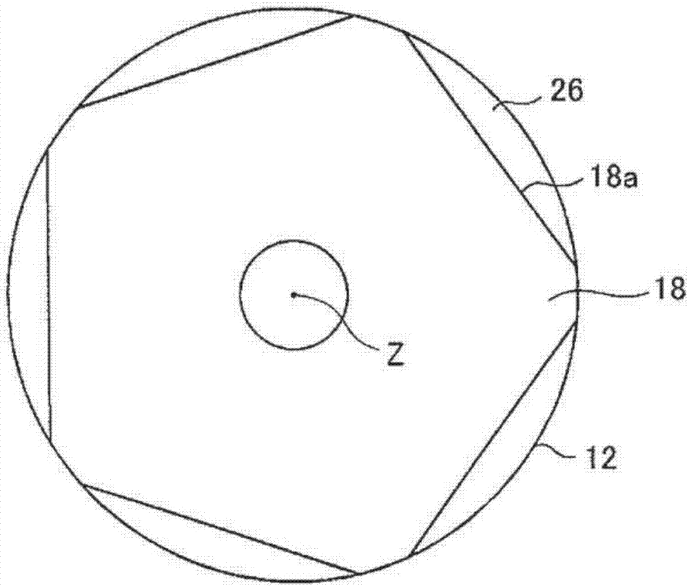 Valve device for fuel injection valve