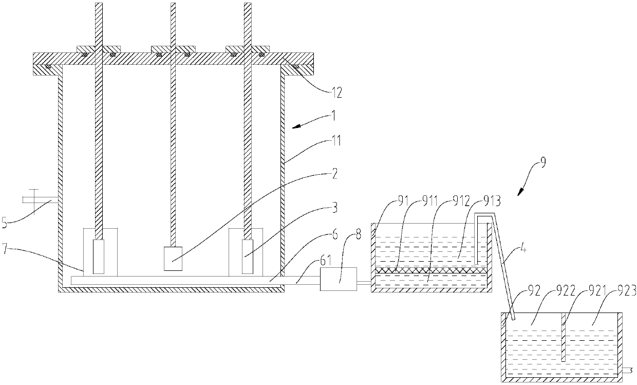 Electrolysis device for preparing high purity titanium