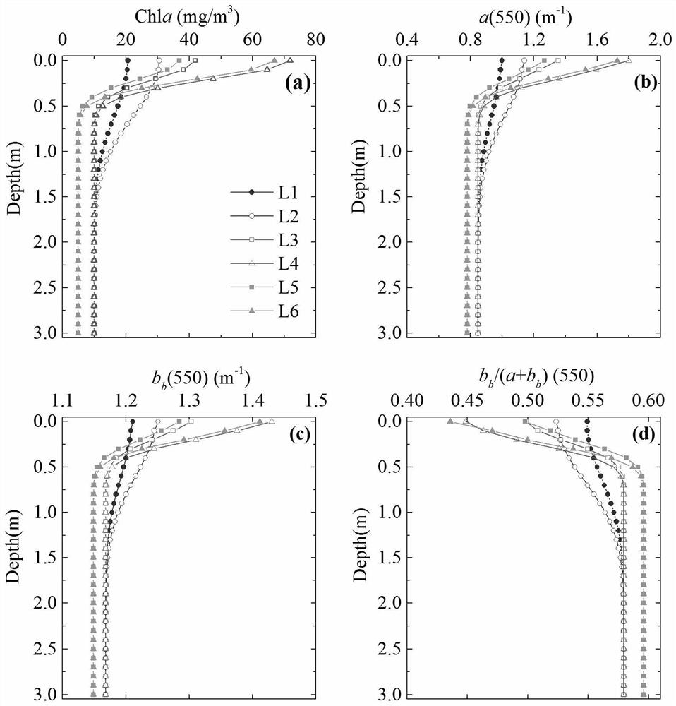 Construction Method of Bio-optical Model of Stratified Water Body