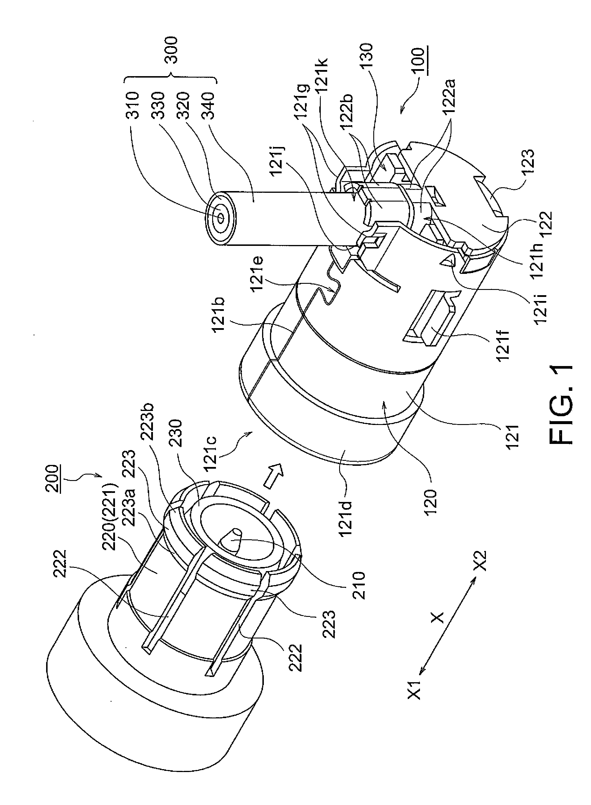 Connector and connector unit