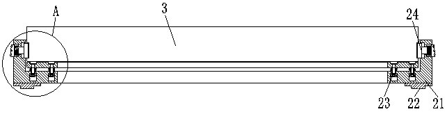 Split mounting type raised floor and laying method thereof