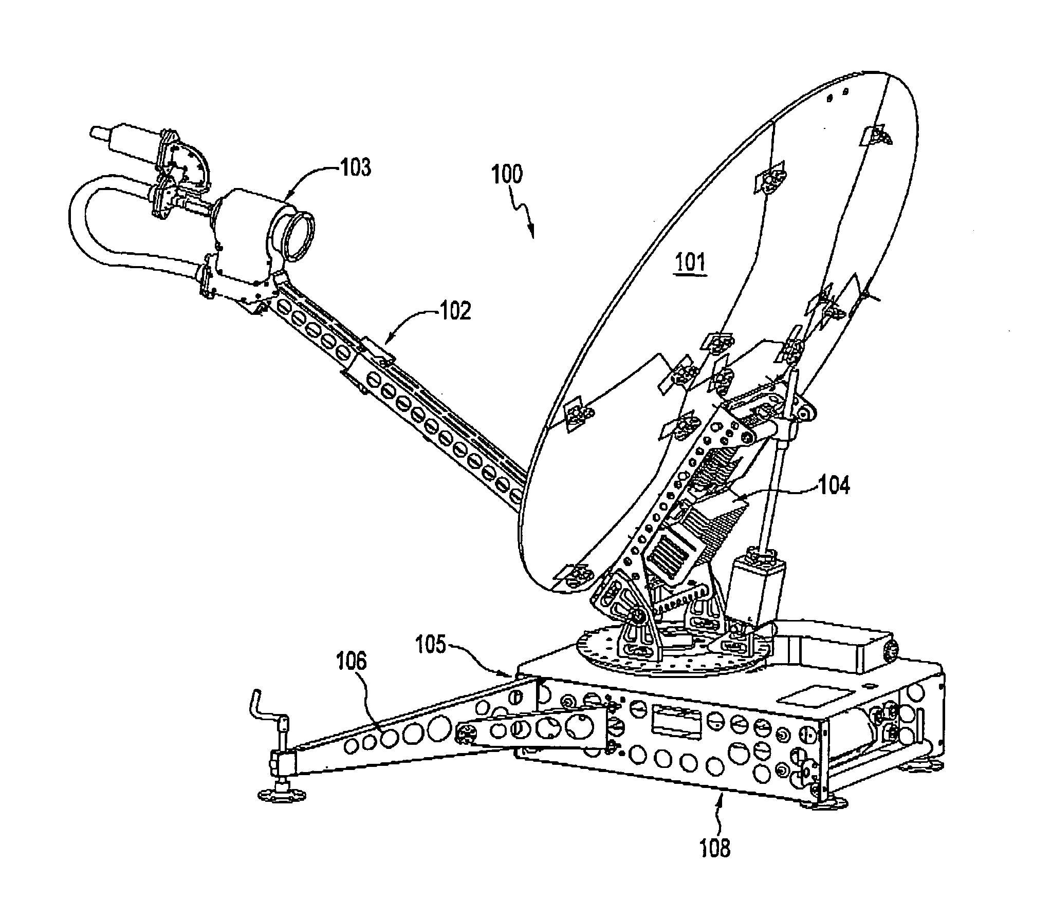 Portable high-speed data and broadcast-quality video terminal for terrestrial and satellite communications