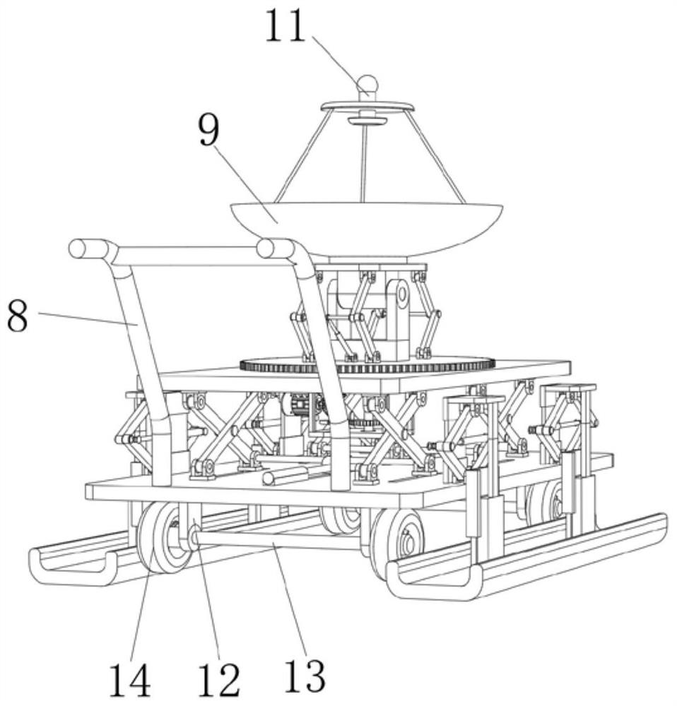 Bidirectional satellite communication antenna