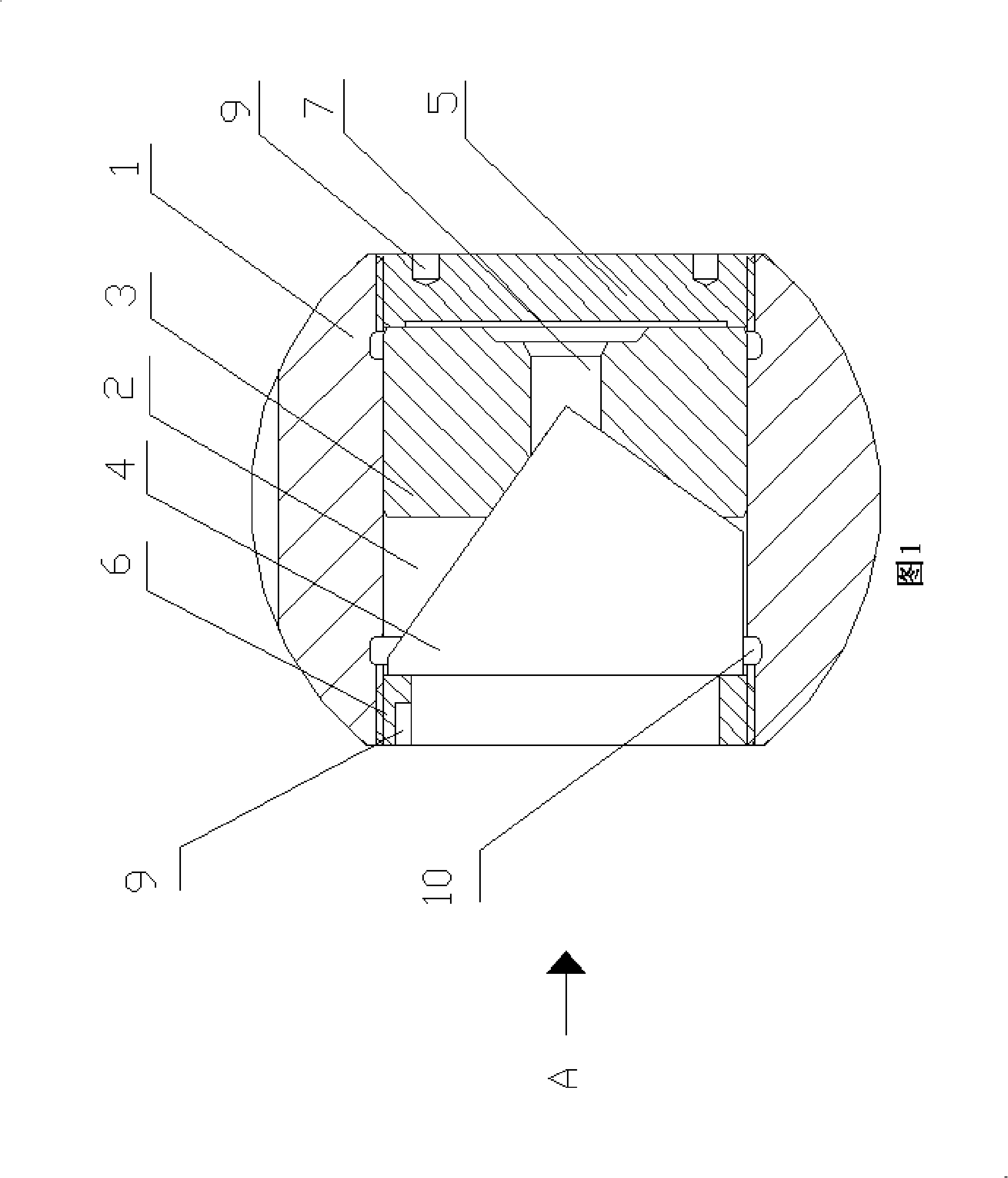 Ball type measuring prism