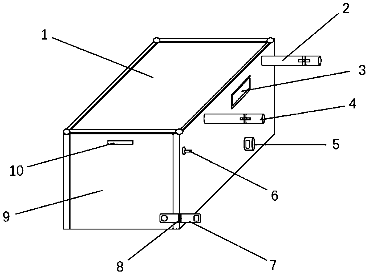 Carbon dioxide concentration control device, control method and terminal