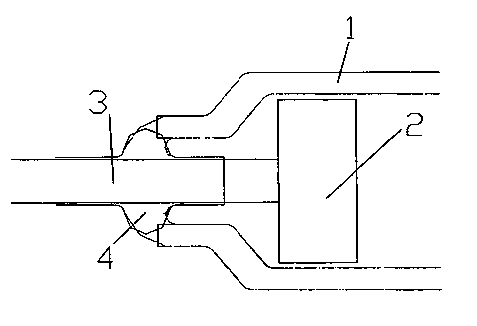 Quartz glass lamp and method for forming a quartz glass lamp