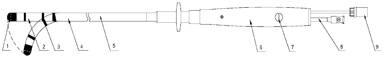 Magnetic positioning cold saline radiofrequency ablation lead