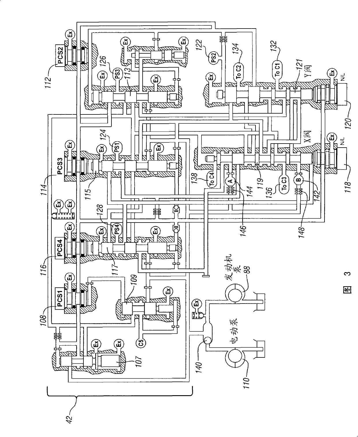 Method and apparatus to control off-going clutch torque during torque phase