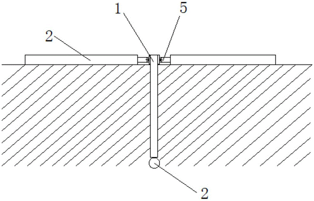 Water retaining device for passageway of underground garage