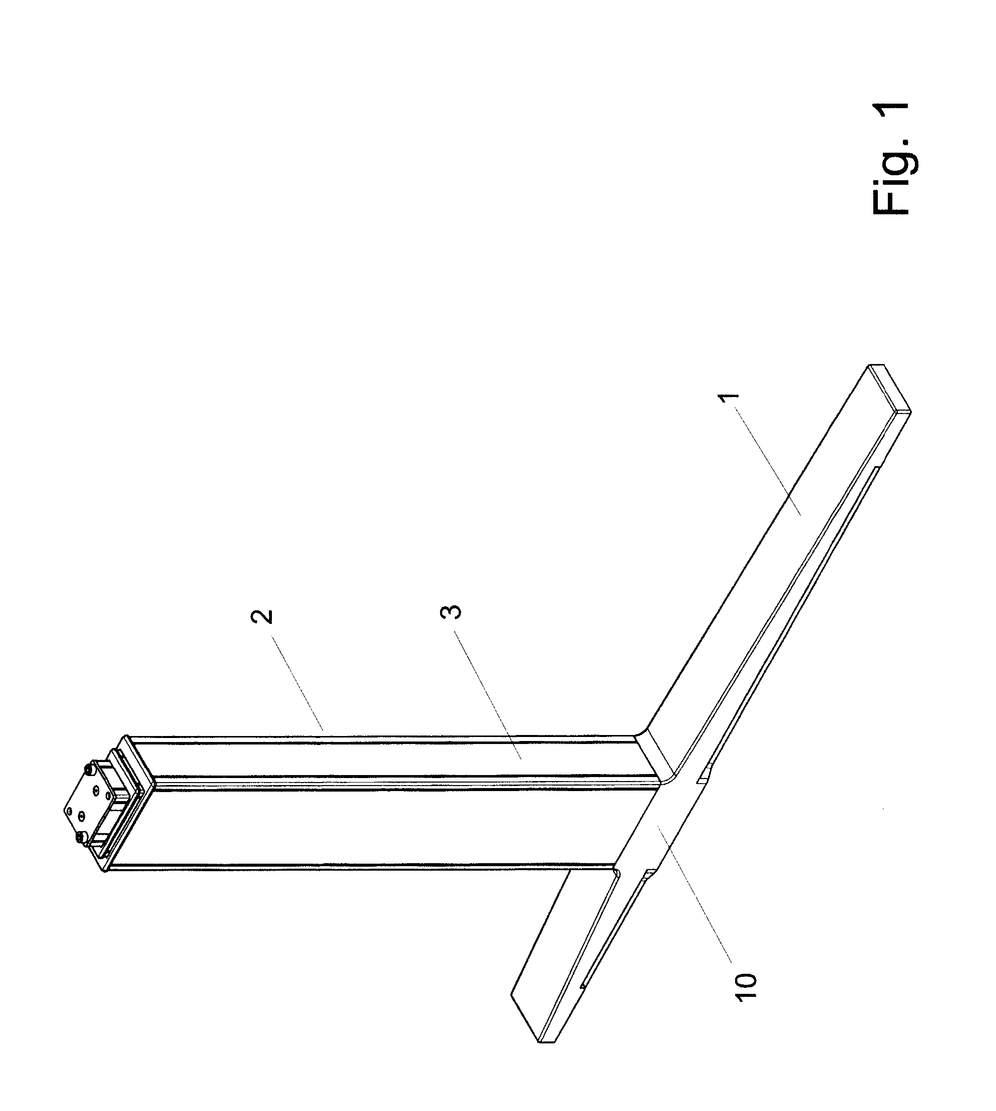 Height-adjustable furniture leg